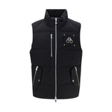 Moose Knuckles Veste sans manches en coton noir