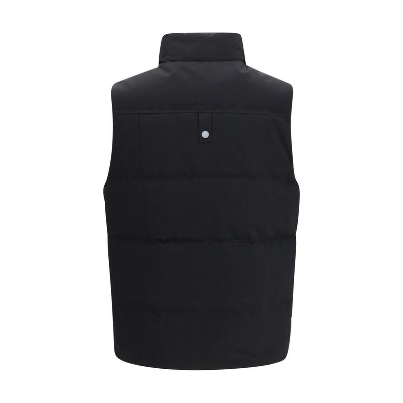 Moose Knuckles Black Cotton Sleeveless Jacket