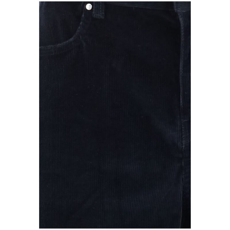 Max Mara Blue Cotton Pants