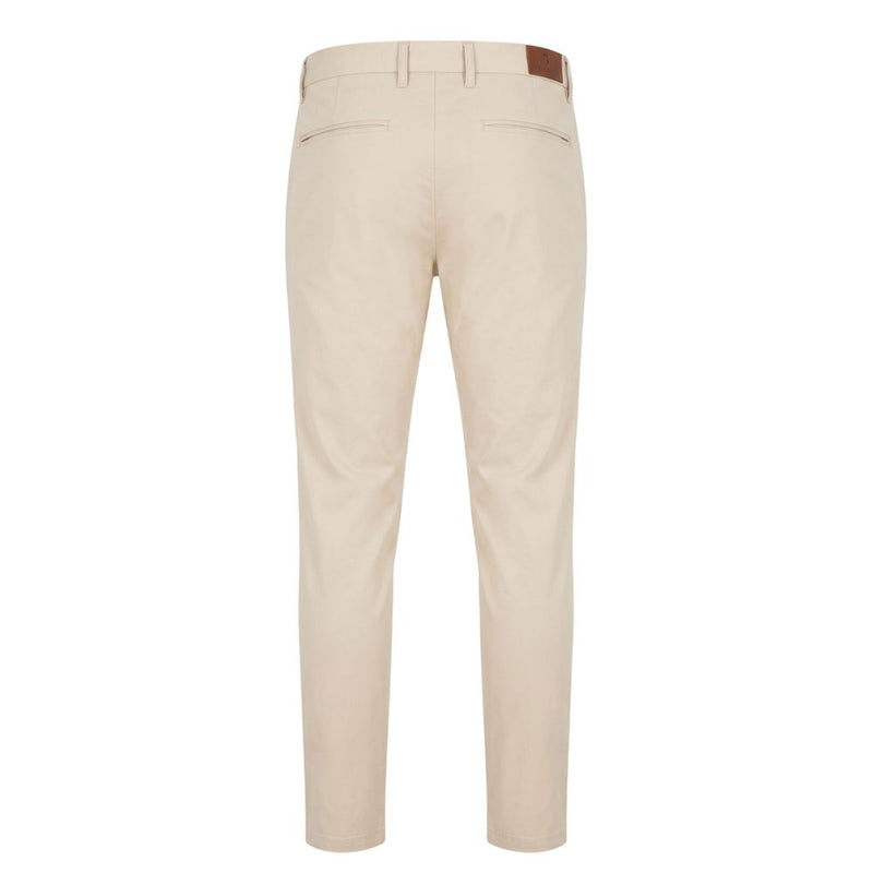 Trussardi Jeans Beige Cotton Men Pants