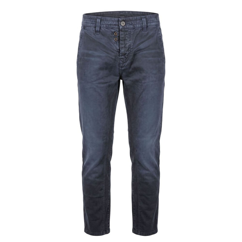Trussardi Jeans Blue Cotton Men Pant