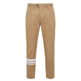 Pantalon en coton beige pour homme Trussardi Jeans