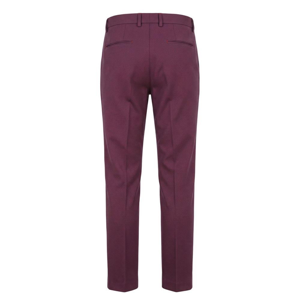 Pantalon homme Trussardi Jeans en coton rouge