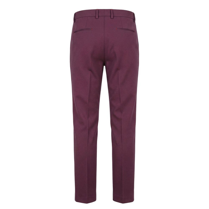 Trussardi Jeans Red Cotton Men Pants