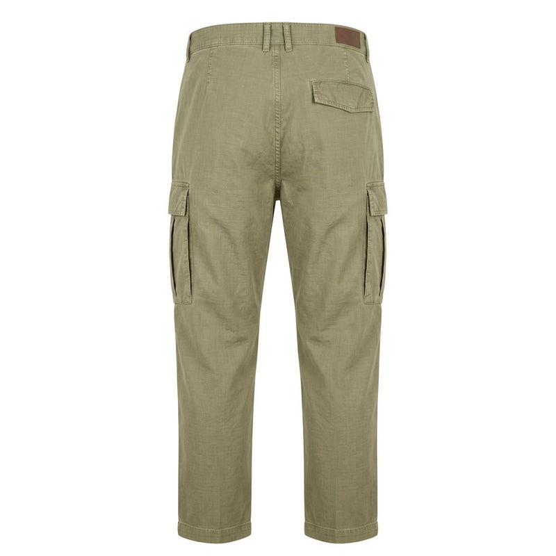 Trussardi Jeans Green Cotton Men Pants