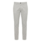 Pantalon Homme en Coton Gris Trussardi Jeans