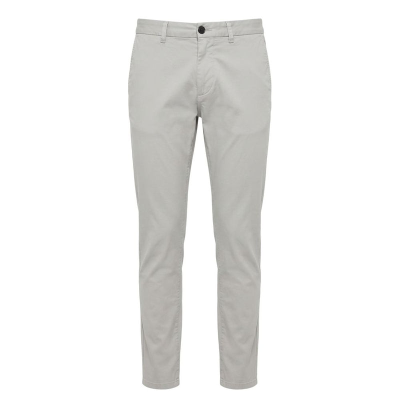 Trussardi Jeans Grey Cotton Men Pants