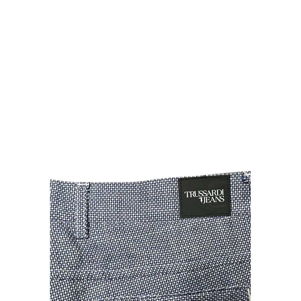 Pantalon en lin bleu Trussardi Jeans pour homme