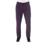 Pantalon rouge en coton pour homme Trussardi Jeans