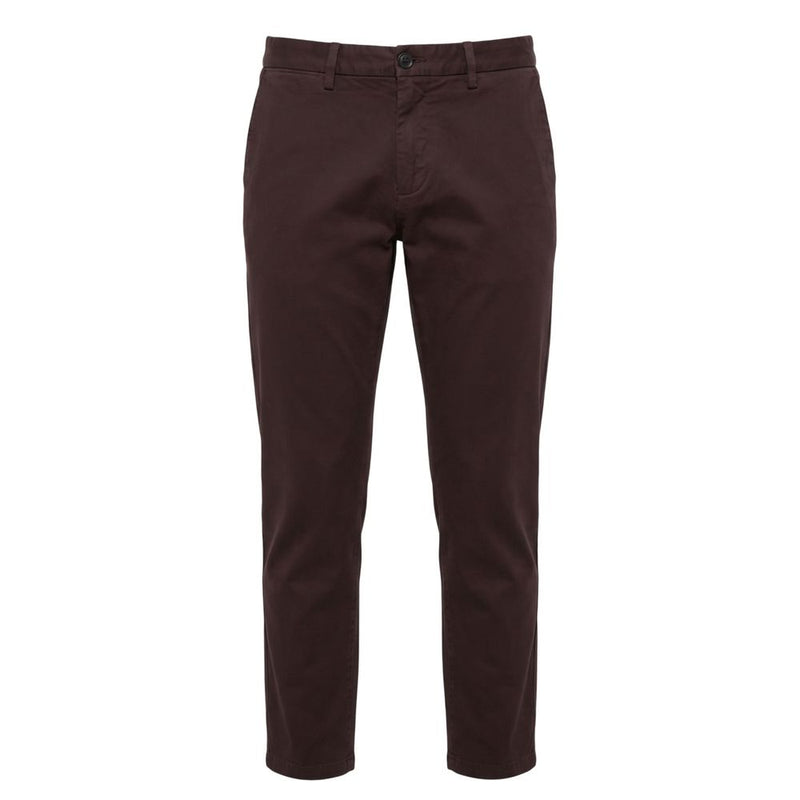 Trussardi Jeans Brown Cotton Men's Pants