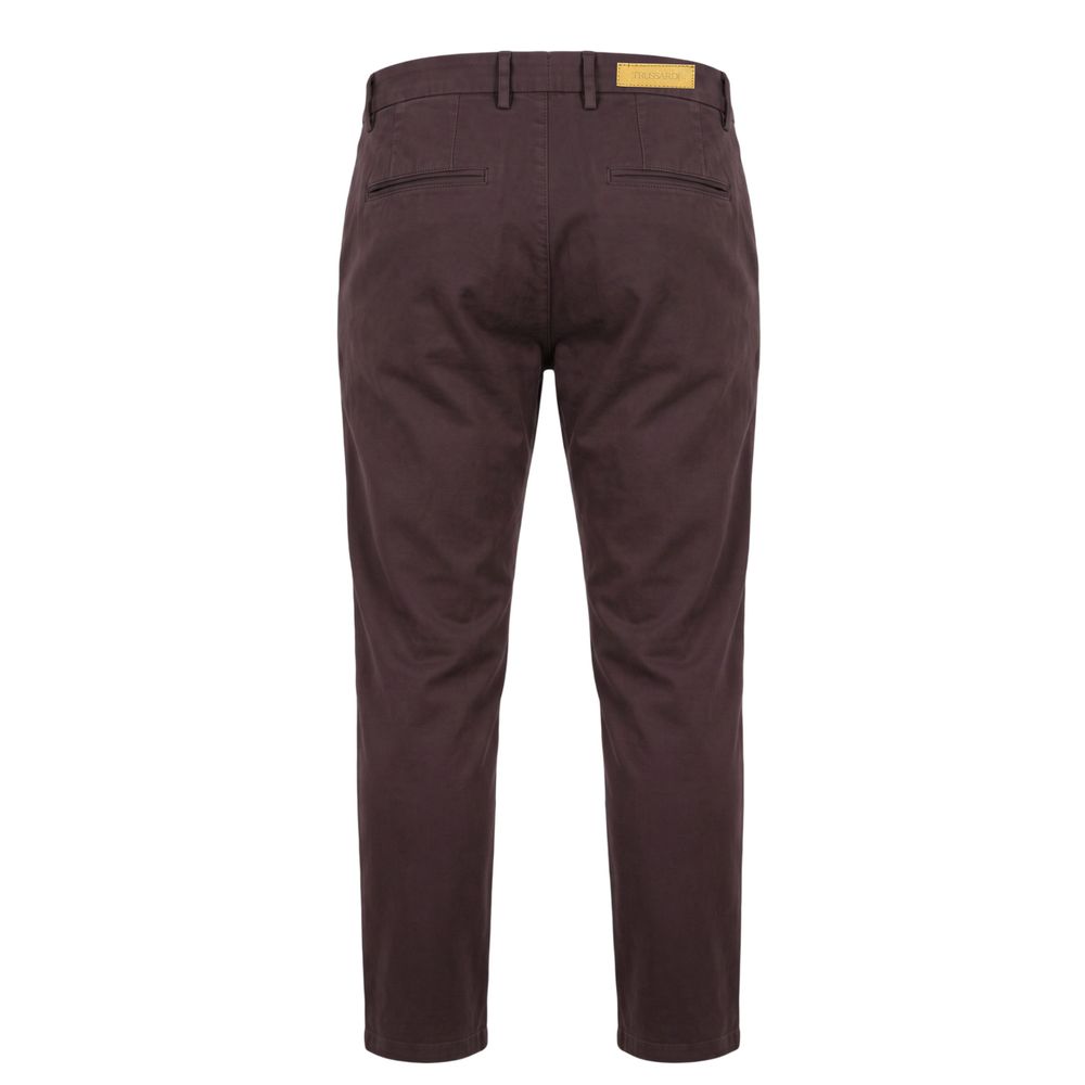 Pantalon Trussardi Jeans en coton marron pour homme