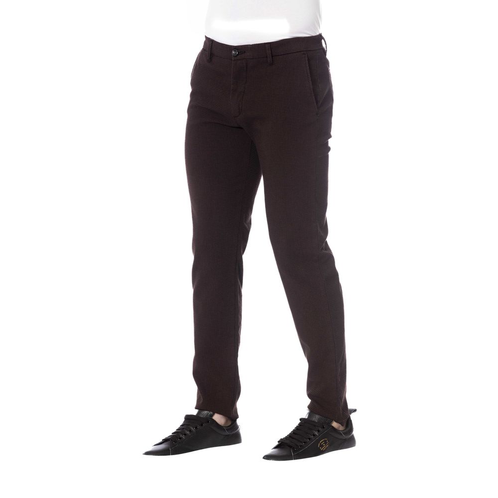 Pantalon homme Trussardi Jeans en coton marron