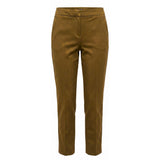 Pantalon en coton marron femme Trussardi