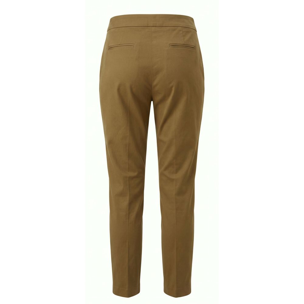 Pantalon en coton marron femme Trussardi