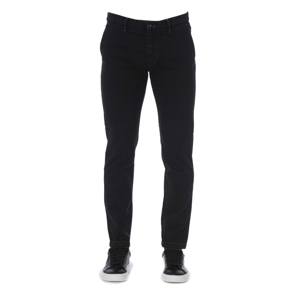 Pantalon Homme Trussardi Jeans Noir Coton