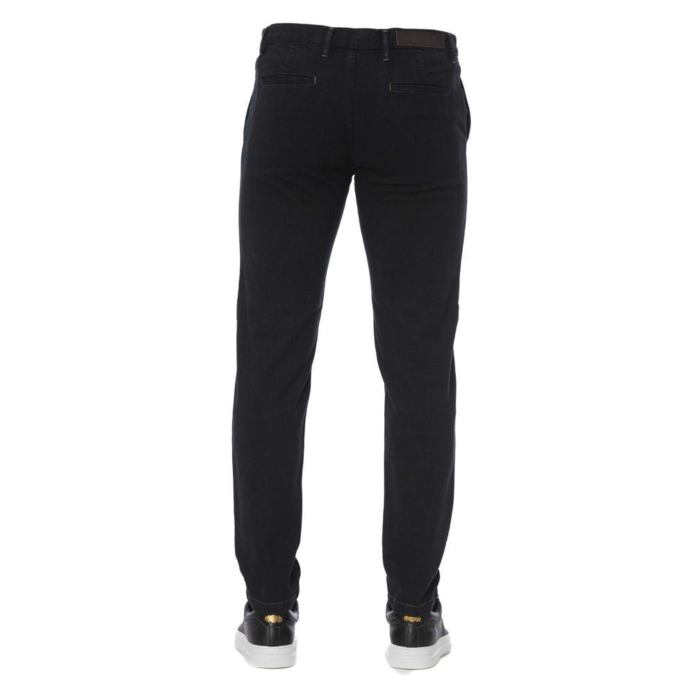 Pantalon Homme Trussardi Jeans Noir Coton