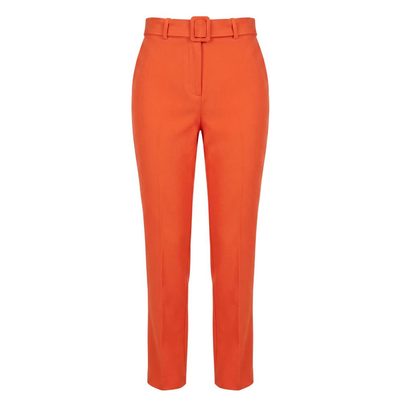 Trussardi Orange Viscose Women Pants