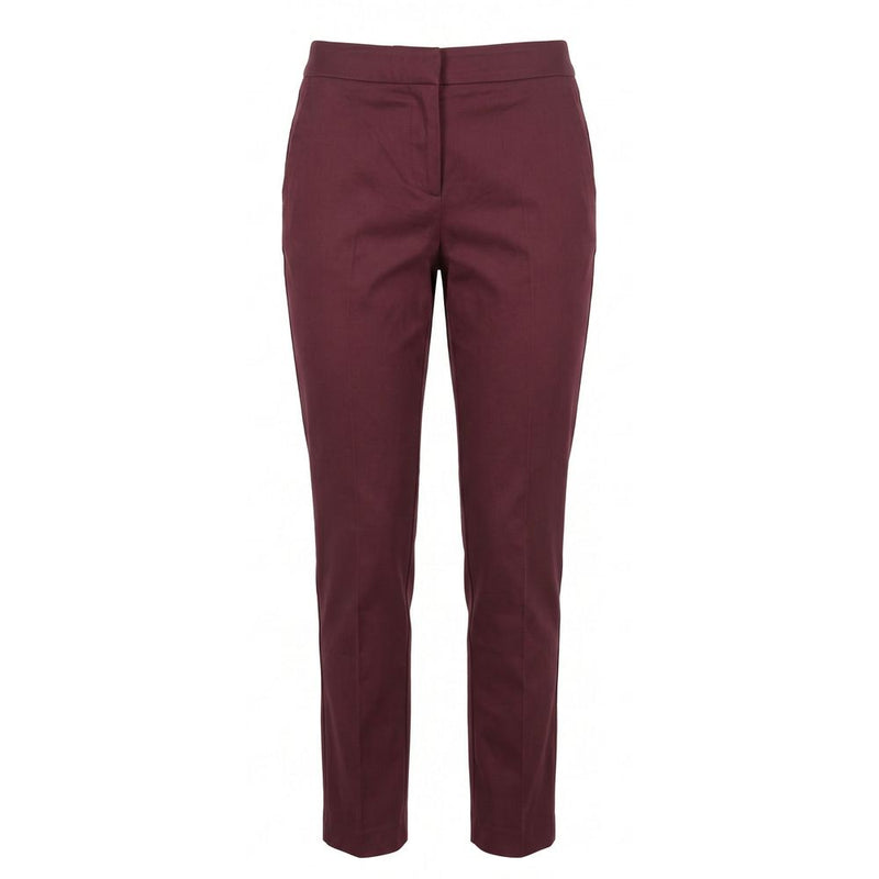 Trussardi Red Cotton Women Pants