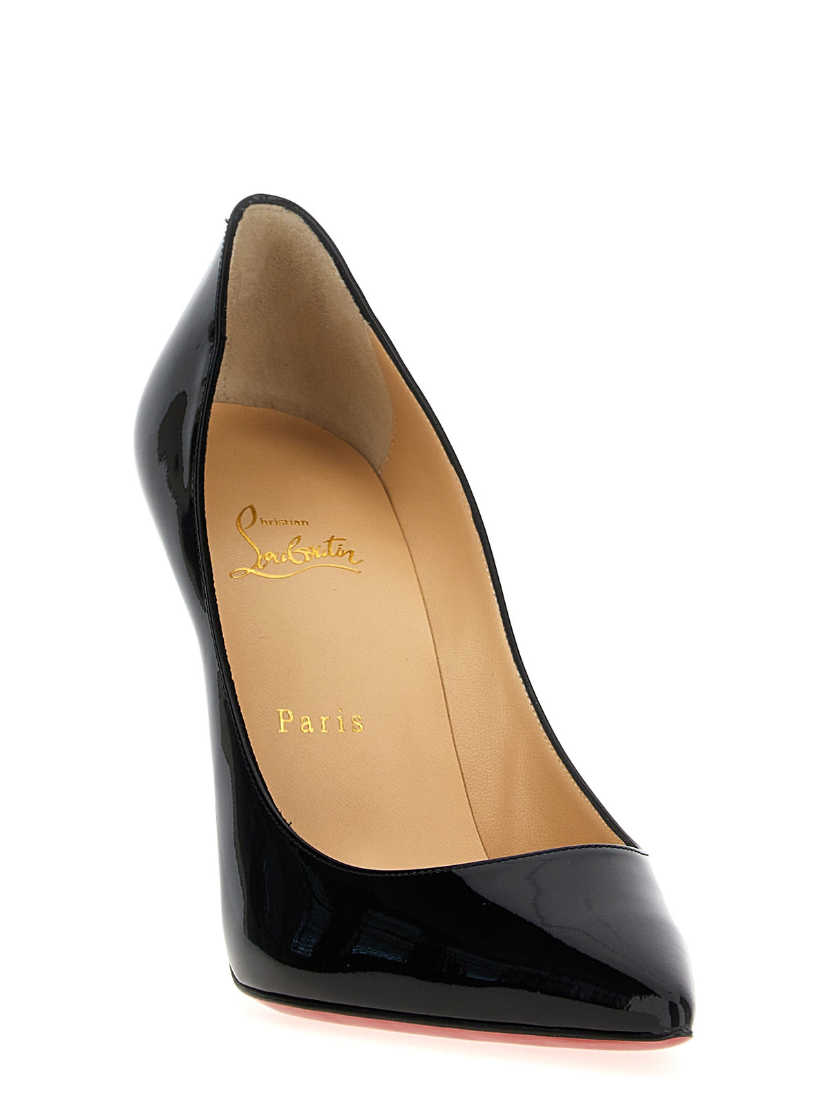 Escarpins noirs en cuir de veau Christian Louboutin