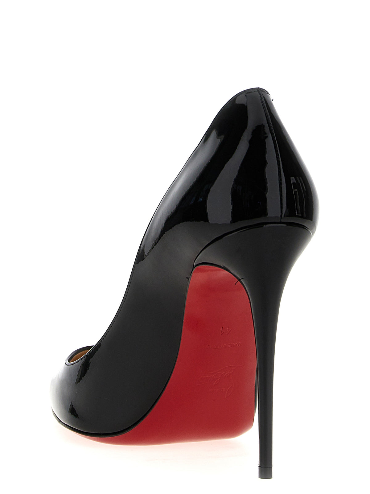 Escarpins noirs en cuir de veau Christian Louboutin