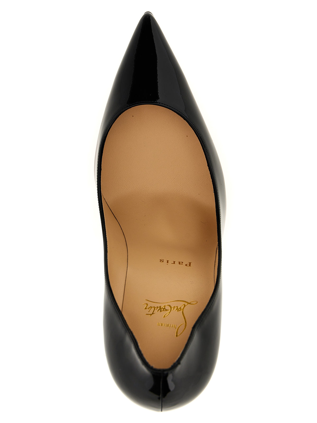 Escarpins noirs en cuir de veau Christian Louboutin