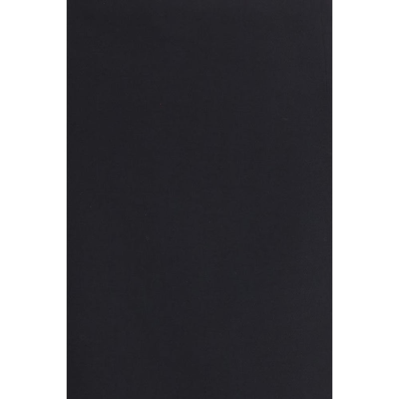 Fendi Black Wool Oves Aries Midi Skirt
