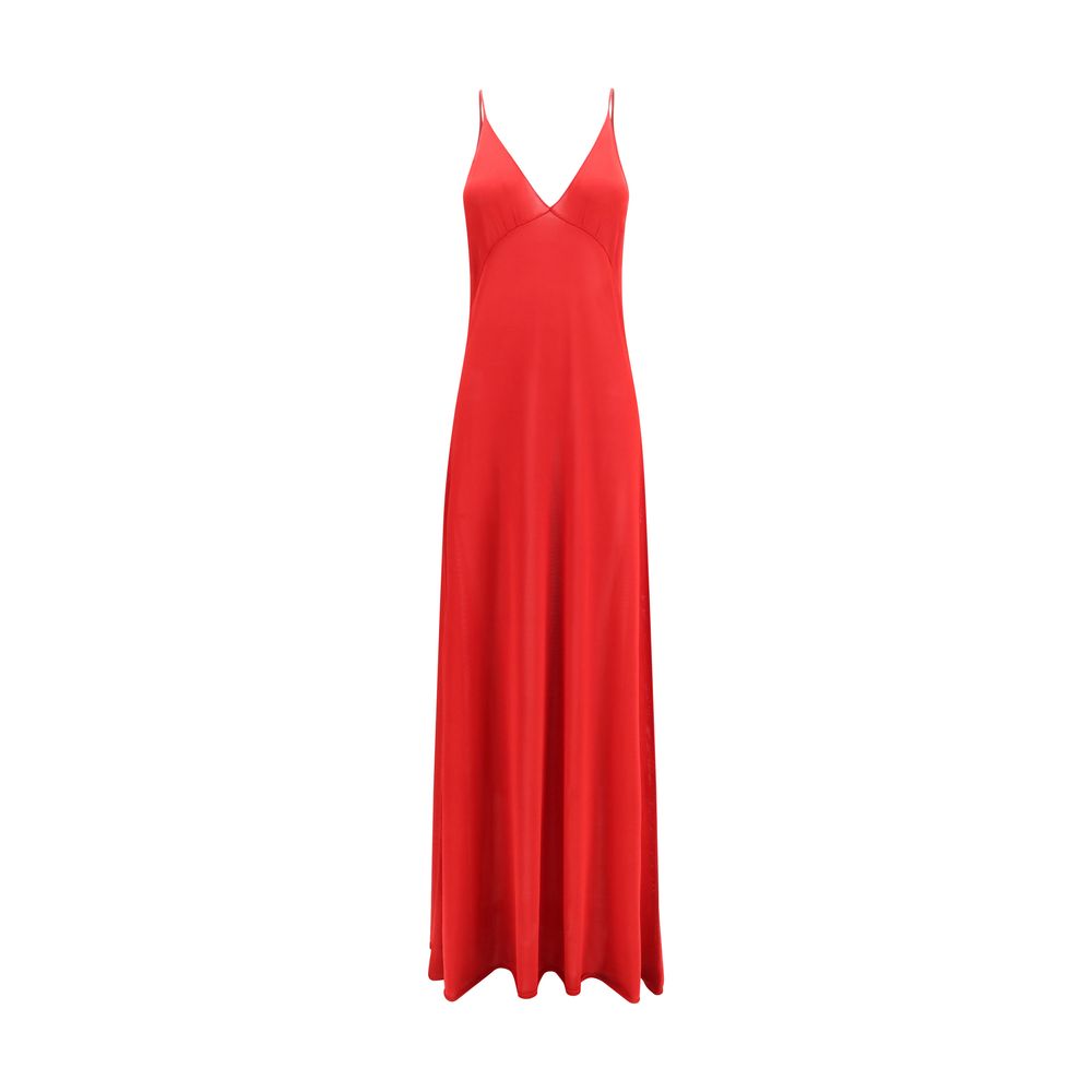 Robe décontractée en soie multicolore Fendi