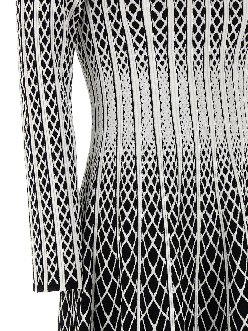 ANTONINO VALENTI Bicolor Viscose Midi Skirt