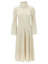 Jupe midi ANTONINO VALENTI en cachemire blanc
