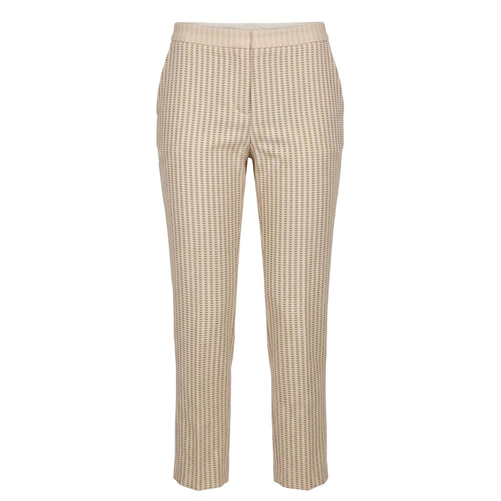 Pantalon Femme Trussardi en Viscose Beige