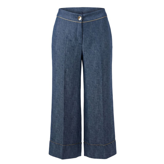 Trussardi Blue Viscose Women Pants