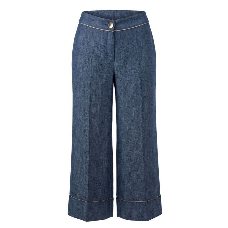Trussardi Blue Viscose Women Pants
