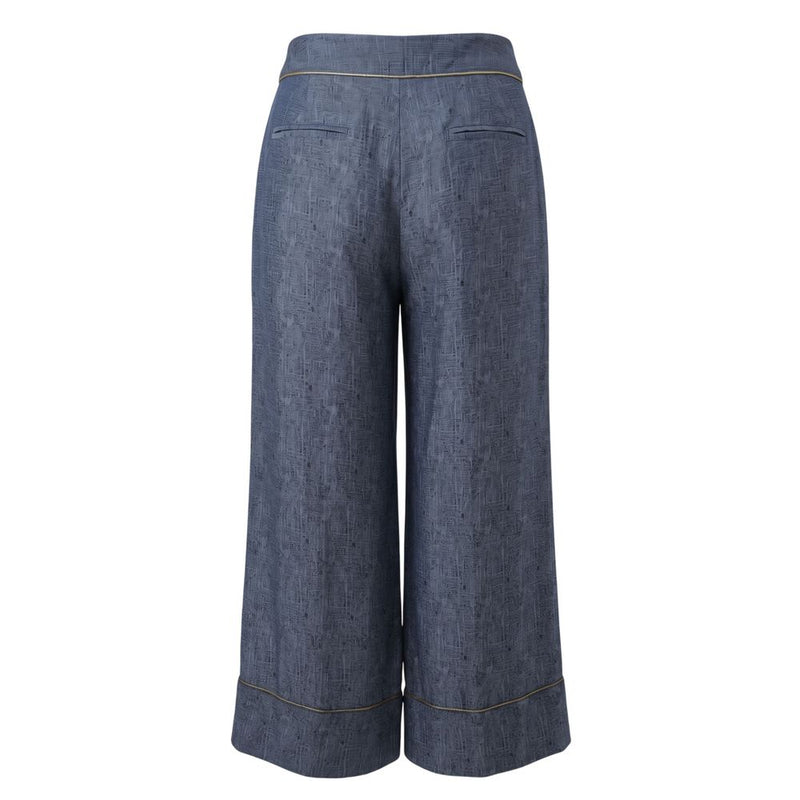 Trussardi Blue Viscose Women Pants