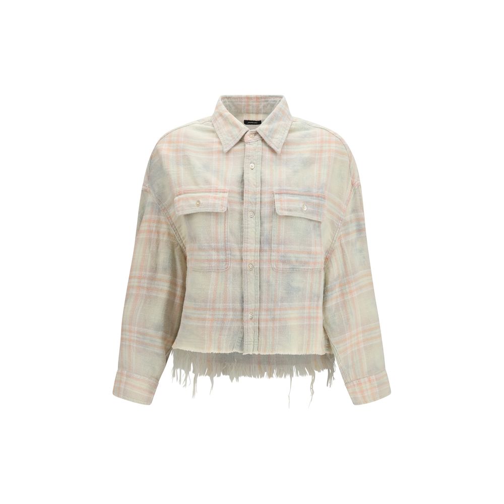 Chemise en jean R13 beige