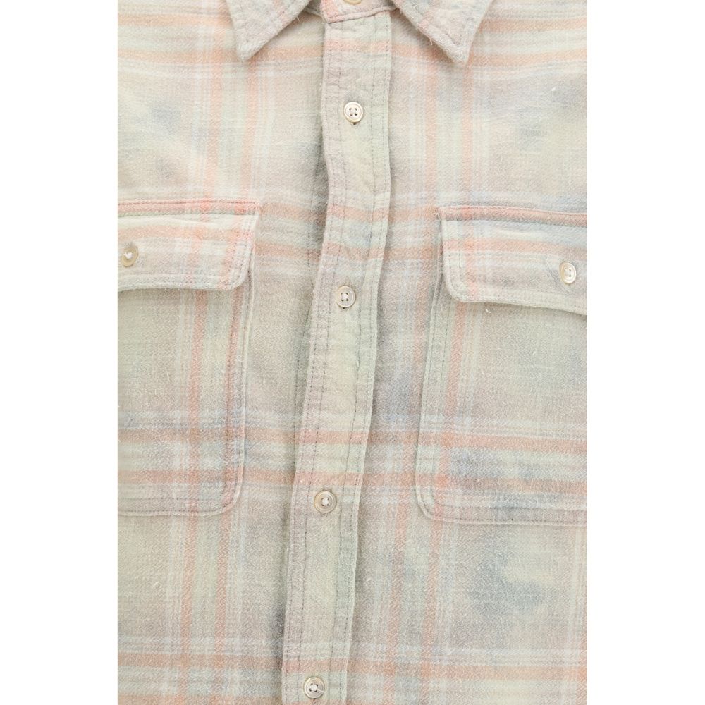 Chemise en jean R13 beige