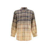 Chemise R13 en coton multicolore à motifs