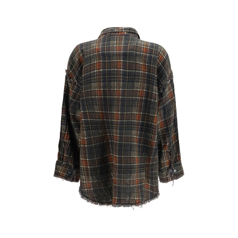 R13 Multicolor Cotton Pattern Shirt