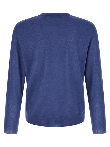 ZANONE Blue Cashmere Cardigan