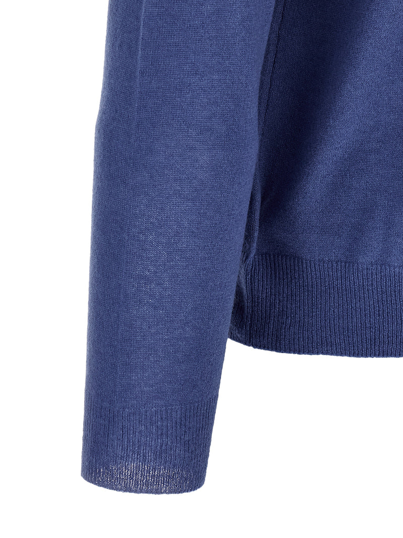 ZANONE Blue Cashmere Cardigan