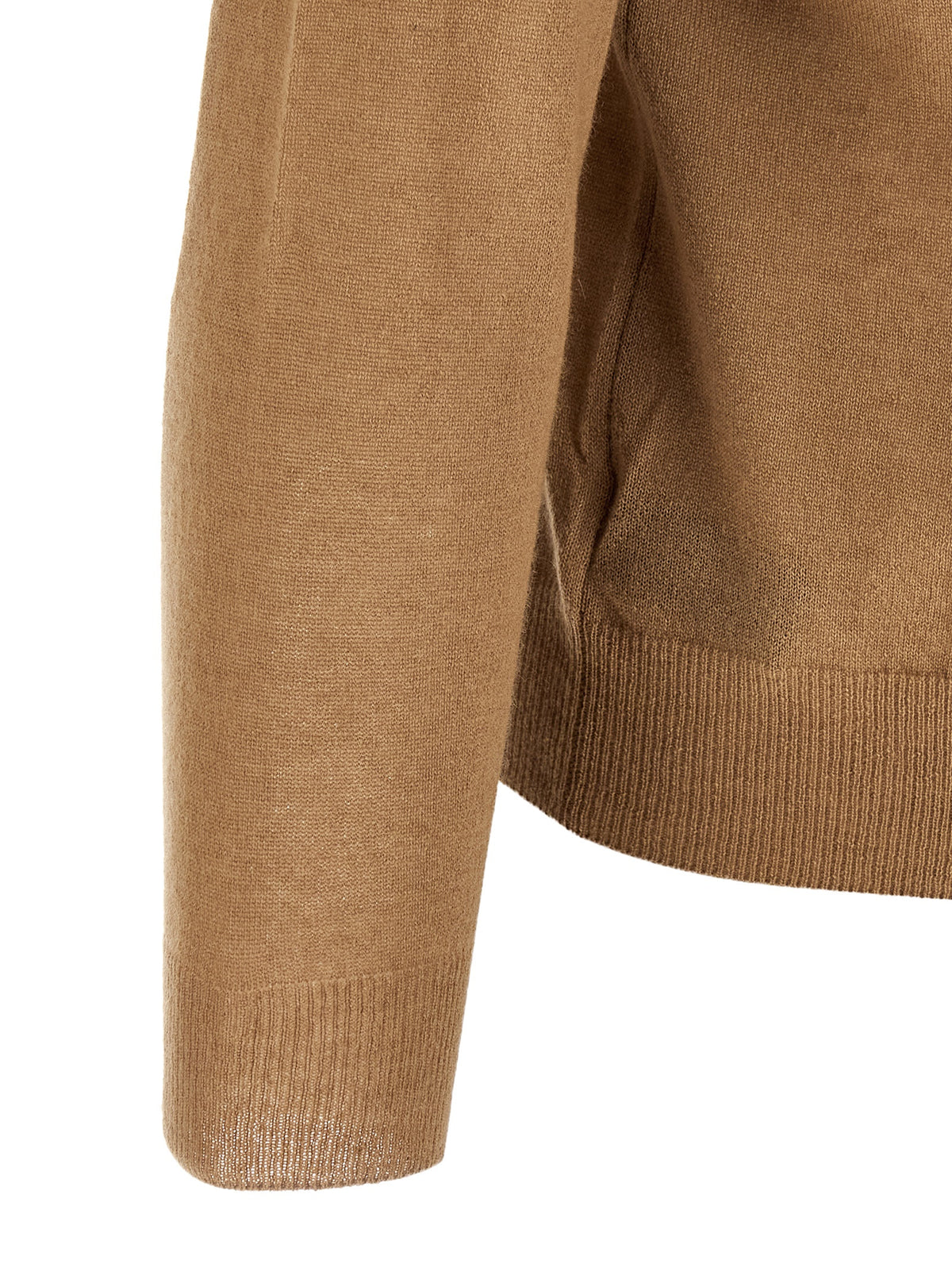 Cardigan en cachemire marron ZANONE