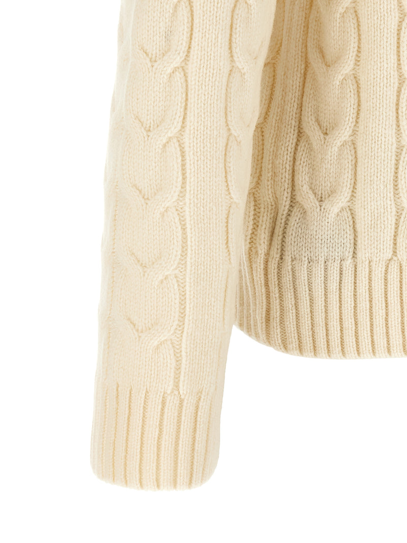 ZANONE White Virgin Wool Cardigan