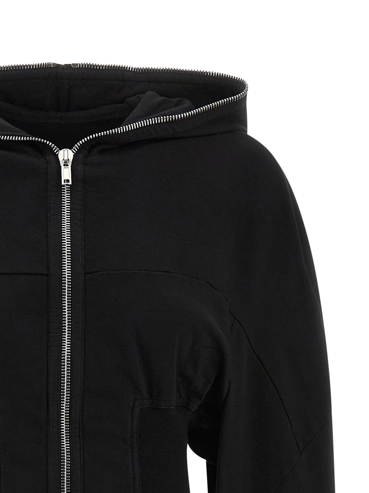 DRKSHDW Sweat-shirt noir en coton