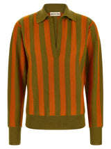 Polo en cachemire multicolore Alberto Biani