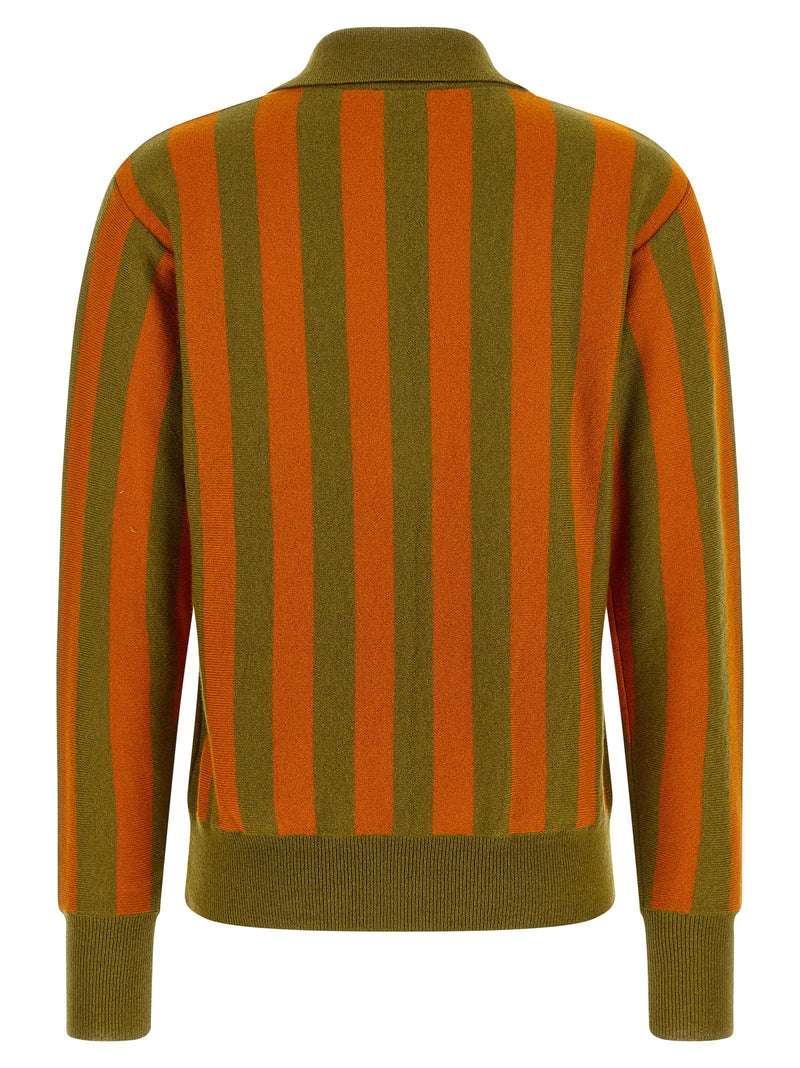 Alberto Biani Multicolor Cashmere Polo Shirt
