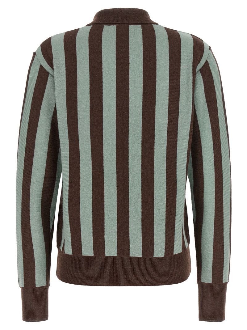 Alberto Biani Multicolor Cashmere Polo Shirt