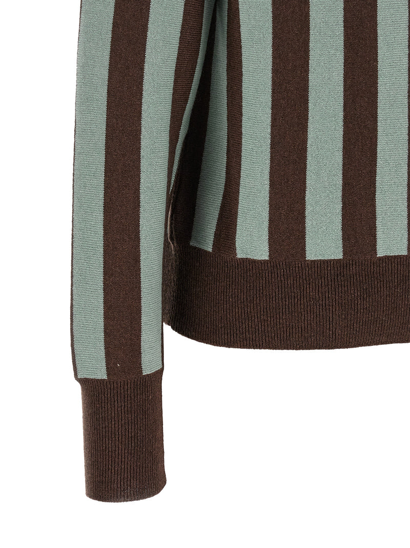 Alberto Biani Multicolor Cashmere Polo Shirt
