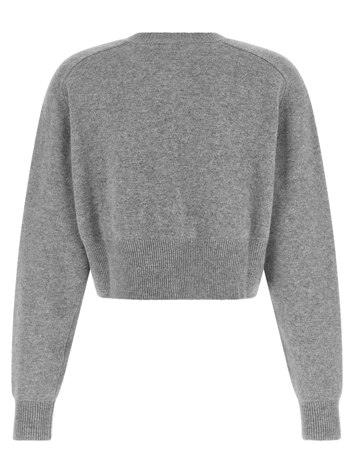 Cardigan en laine gris Elisabetta Franchi