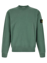 Sweat-shirt bicolore en coton Stone Island