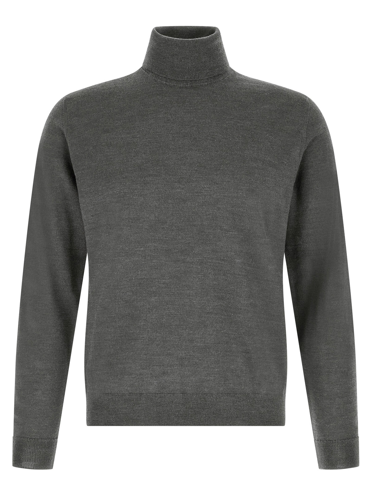 Cardigan ZANONE gris en laine vierge