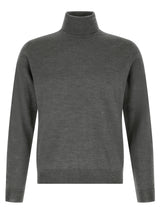 Cardigan ZANONE gris en laine vierge